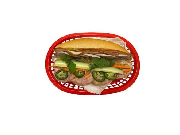 BM1. Combination Sandwich - Bánh Mì Thịt Nguội.
