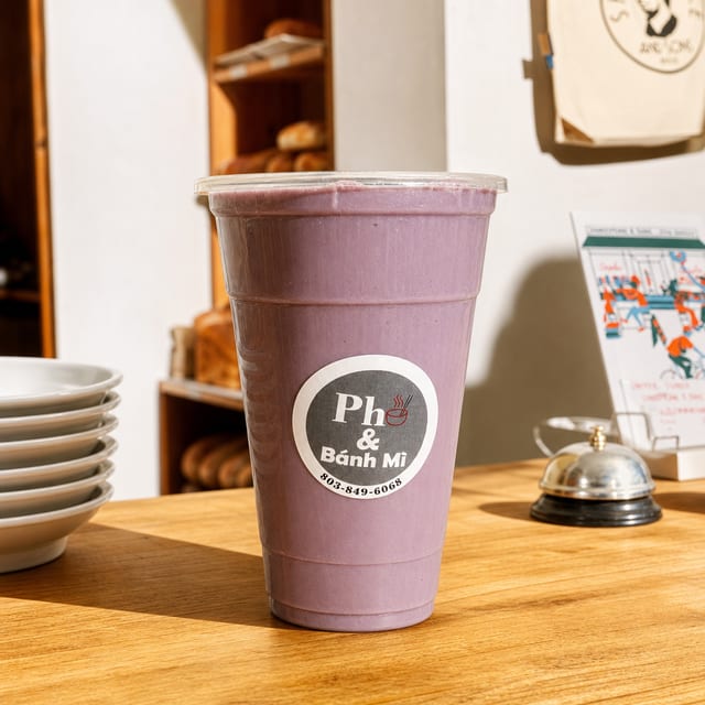 Taro Milk Tea.