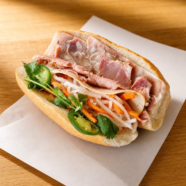 BM2. Special Combination Bánh Mĩ – Bánh Mi Đặt Biệt.