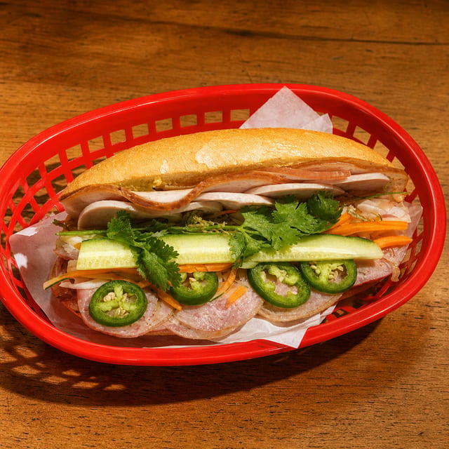 BM1. Combination Sandwich - Bánh Mì Thịt Nguội.