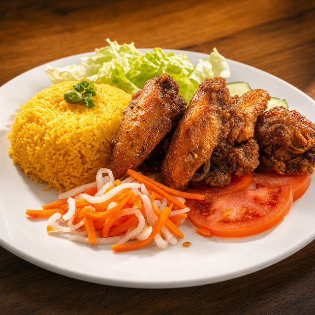 Signature Jumbo Wings-Gà Nước Mắm.