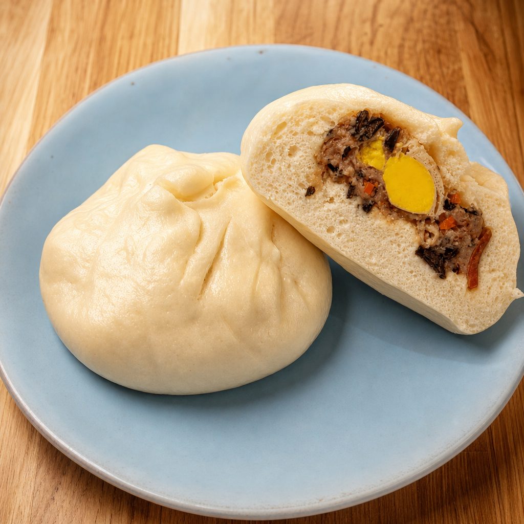 Steamed Bun - Bánh Bao.